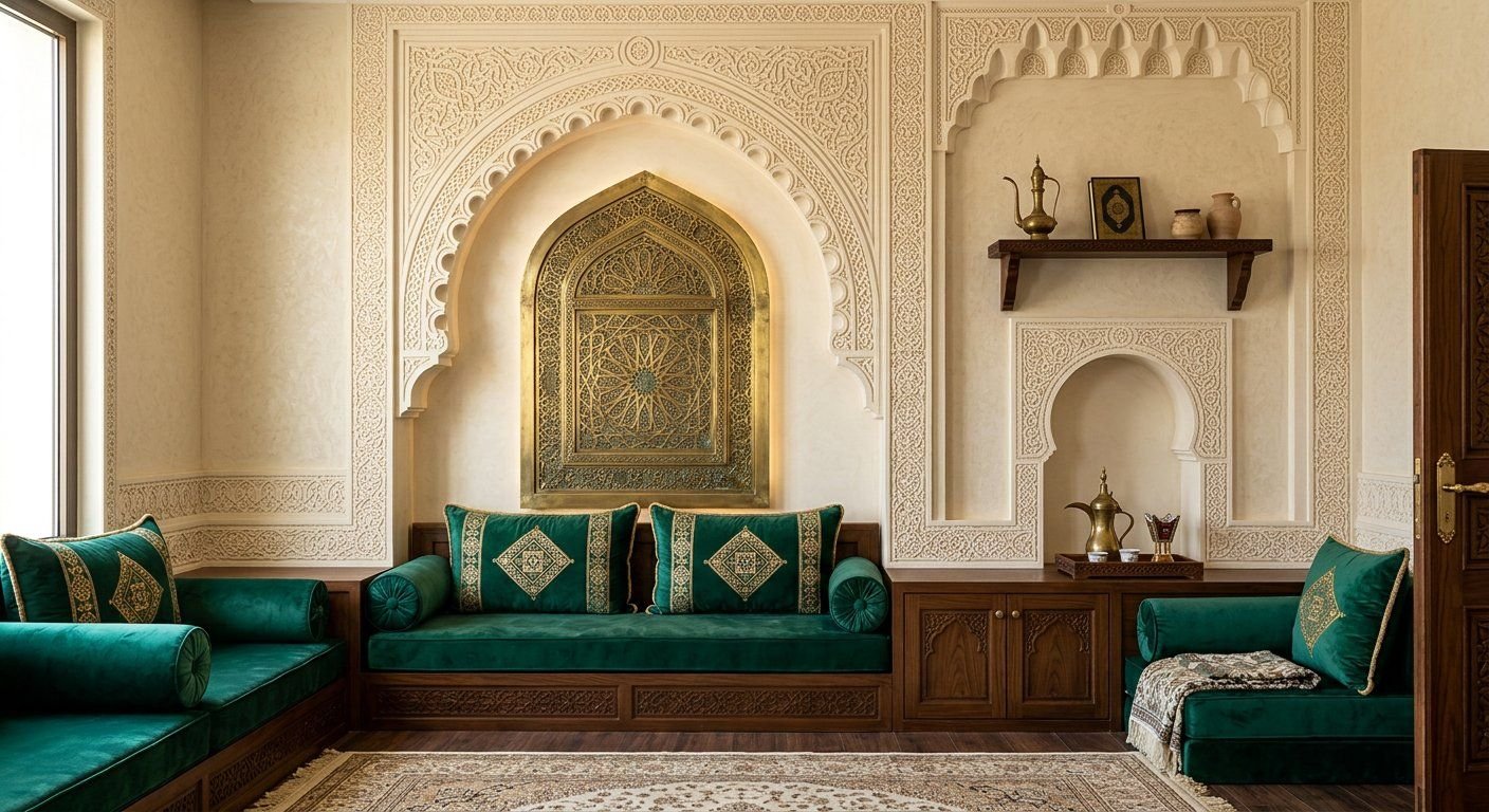5. الجص والمشربية كعنصر جداري